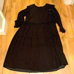 HAYDEN LOS ANGELES POLKA DOT DRESS SZ M